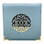 Mirac Luxury box with Koran and tesbih light bleu