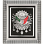 Mirac Lijst Osmanli Arma Zwart / Zilver