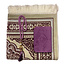 Mirac Gift set Purple with prayer rug, crystal tasbih and velvet Quran