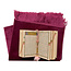 Mirac Gift set Dark pink with Velure Prayer rug, Pearl flower Tasbih and Velvet Koran