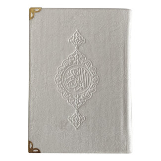 Mirac Qur'an Velvet White