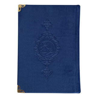 Mirac Koran Velvet Blauw