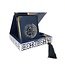 Mirac Karton Luxe box met Koran en tesbih Donker Blauw - Zilver