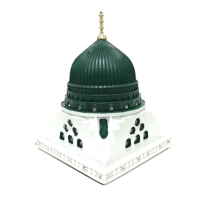 Yagmur can  Islamic Decoration Mescidi Nebevi Green-White