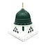 Yagmur can Islamitische Decoratie Mescidi Nebevi Groen-Wit