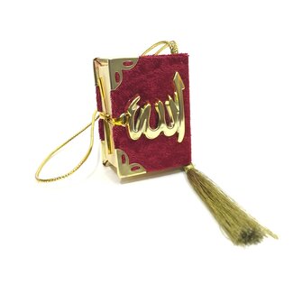 Mirac Car Decoration  Mini Koran loose bordeaux