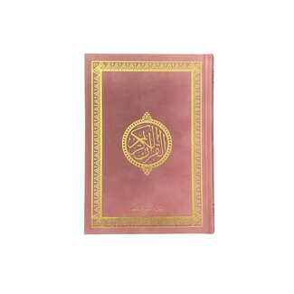 Mirac Suede Qur'an Old Pink