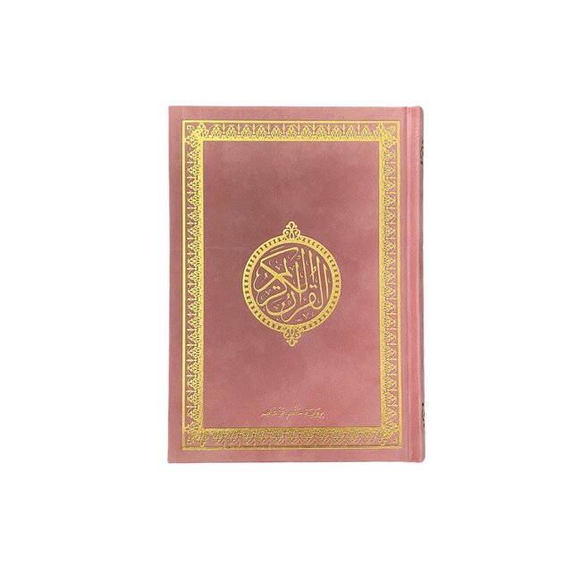 Mirac Suede Koran Oud Roze