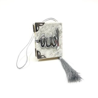 Mirac Car Decoration  Mini Koran loose White - Silver