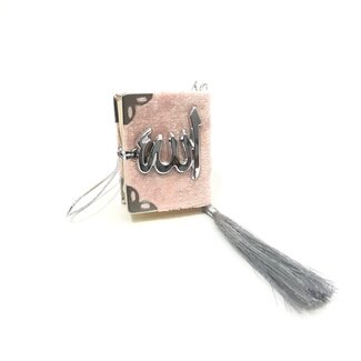 Mirac Car Decoration  Mini Koran loose Pink - Silver