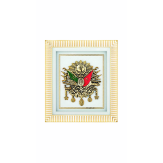 Gunes Lijst Osmanli Arma Wit / Goud