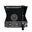 Mirac Luxury box with plex, Koran and tesbih medium black