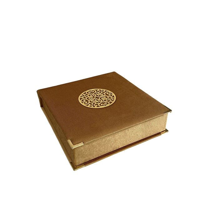 Mirac Luxe box met Koran en tasbih Goud