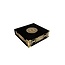 Mirac Luxury box with plex, Koran and tasbih medium Black