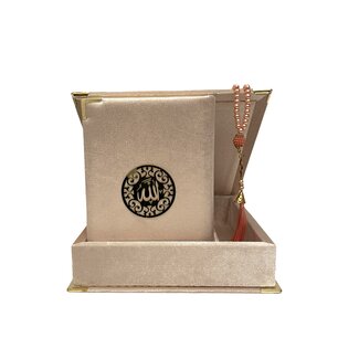 Mirac Luxe box met Koran en tasbih Roze