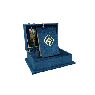 Mirac Koran met luxe box Turquoise