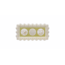 Mirac Islamic frame Ayet-el Kursi - Allah / Mohammed White / Gold