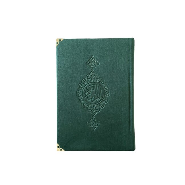 Mirac Velvet Koran green