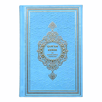 Mirac DUTCH TRANSLATED QUR'AN KERIM LIGHT BLUE