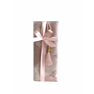 Mirac Gift set Pink with prayer rug and Pearl Tesbih