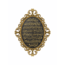 Mirac Islamic frame Oval Ayet el Kursi black/gold