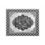 Mirac Islamic frame Mirror K. Tevhid black/silver