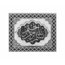 Mirac Islamitische lijst Spiegel Bismillahirrahmanirrahim zwart/zilver