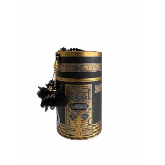 Mirac Gift set tafta in a Cylinder box Kaba design