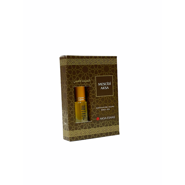 Mirac Luxe Koran box met een Koran, gebedskleed, esans en een tasbih taupe