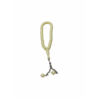 Mirac Tasbih 33 kralen creme