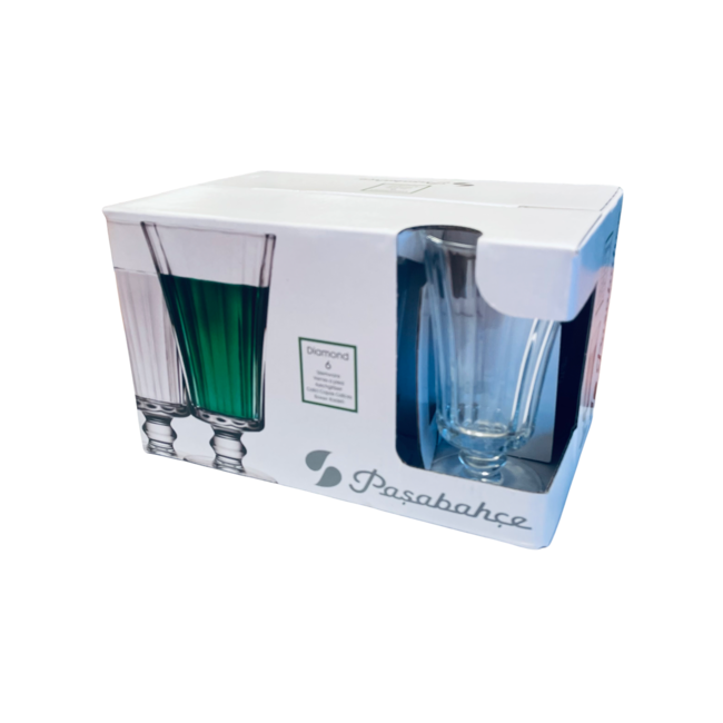 Pasabahce Pasabahce Diamond 6 piece small glasses