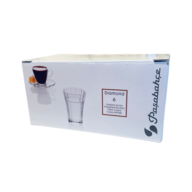 Pasabahce Pasabahce Diamond 6 piece small glasses
