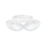 Pasabahce Pasabahce Aurora 3 piece oval dishes