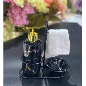 Arow Arow Aromi 4 piece bathroom accessories set