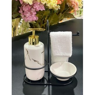 Arow Arow Aromi 4 piece bathroom accessories set