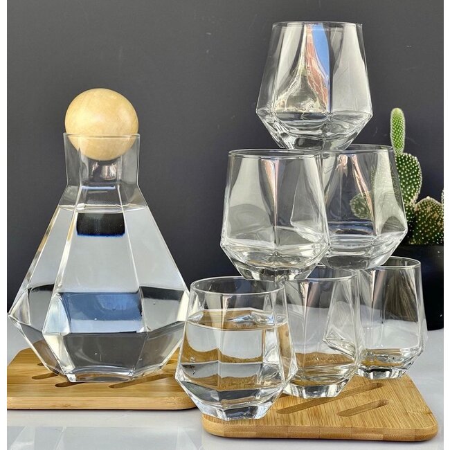 Arow Glass set 7 pieces