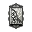 Mirac Quran Holder Wall Decoration Gray