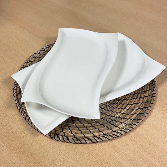 Mirac Dinnerset 6 persons, 28 pieces white