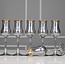 Mirac OCL glazen met een gouden rand
