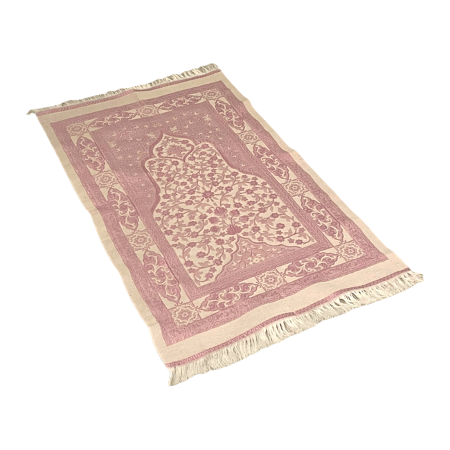 Mirac Prayer Rug Tafta with motif lilac