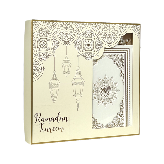 Mirac Ramadan Kareem geschenkset met een Arabische Koran Kerim