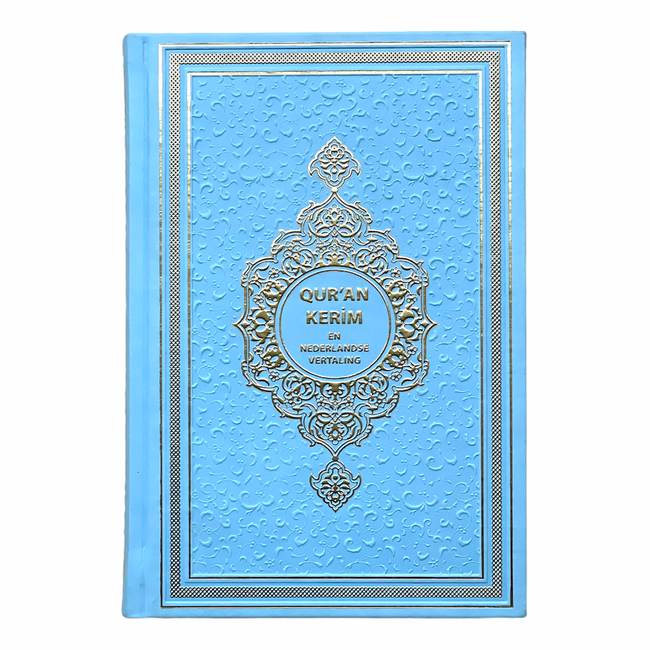 Mirac Ramadan Kareem gift set with a Dutch translated Quran Kerim