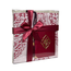 Mirac Geschenkset Tafta rood met een Gebedskleed, tasbih en een Mushaf/Dua boek