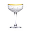 Pasabahce Pasabahce Timeless Golden Touch  4 cocktail glazen