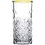 Pasabahce Pasabahce Timeless Golden Touch Drinking Glasses