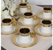 Espresso / Turkish coffee cups, 6 persons, 12-pieces