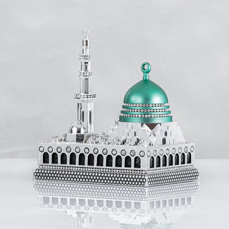 Yagmur can Islamic Decoration Mescidi Nebevi Silver