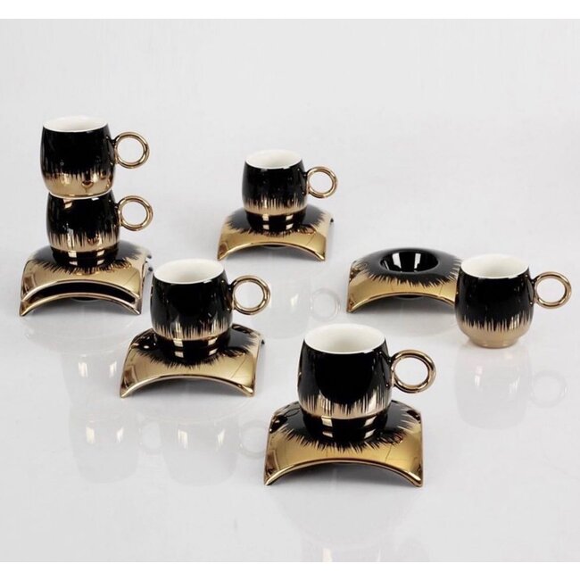 Mirac Espresso / Turkish coffee cups, 6 persons, 12-piece