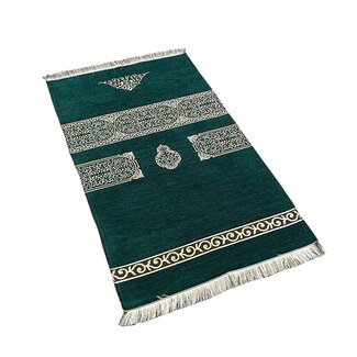 Mirac Gebedskleed met Kaba Design Groen