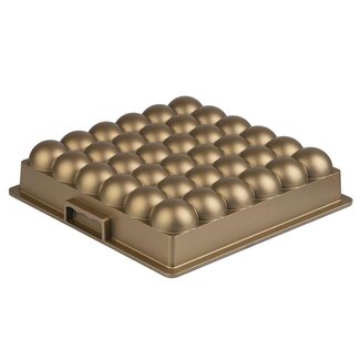 Mirac Granite baking pan Atom Gold